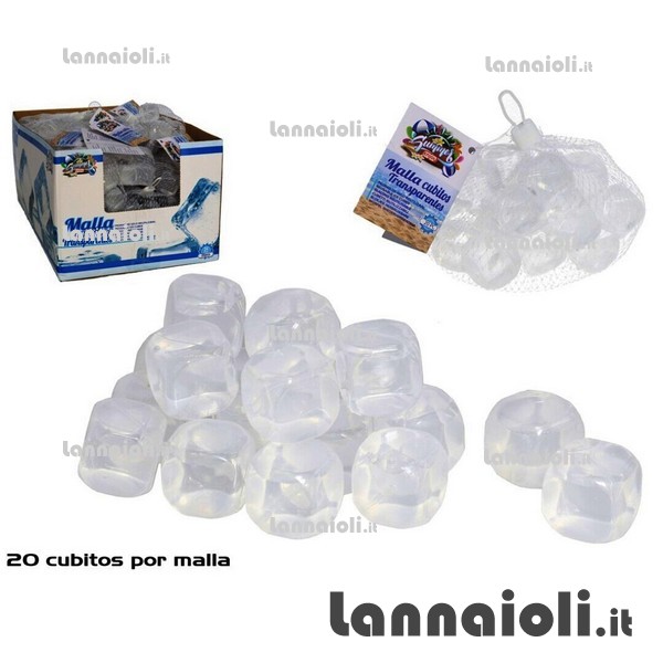 GHIACCIO CUBETTI  RIUTILIZZABILI PZ.20 